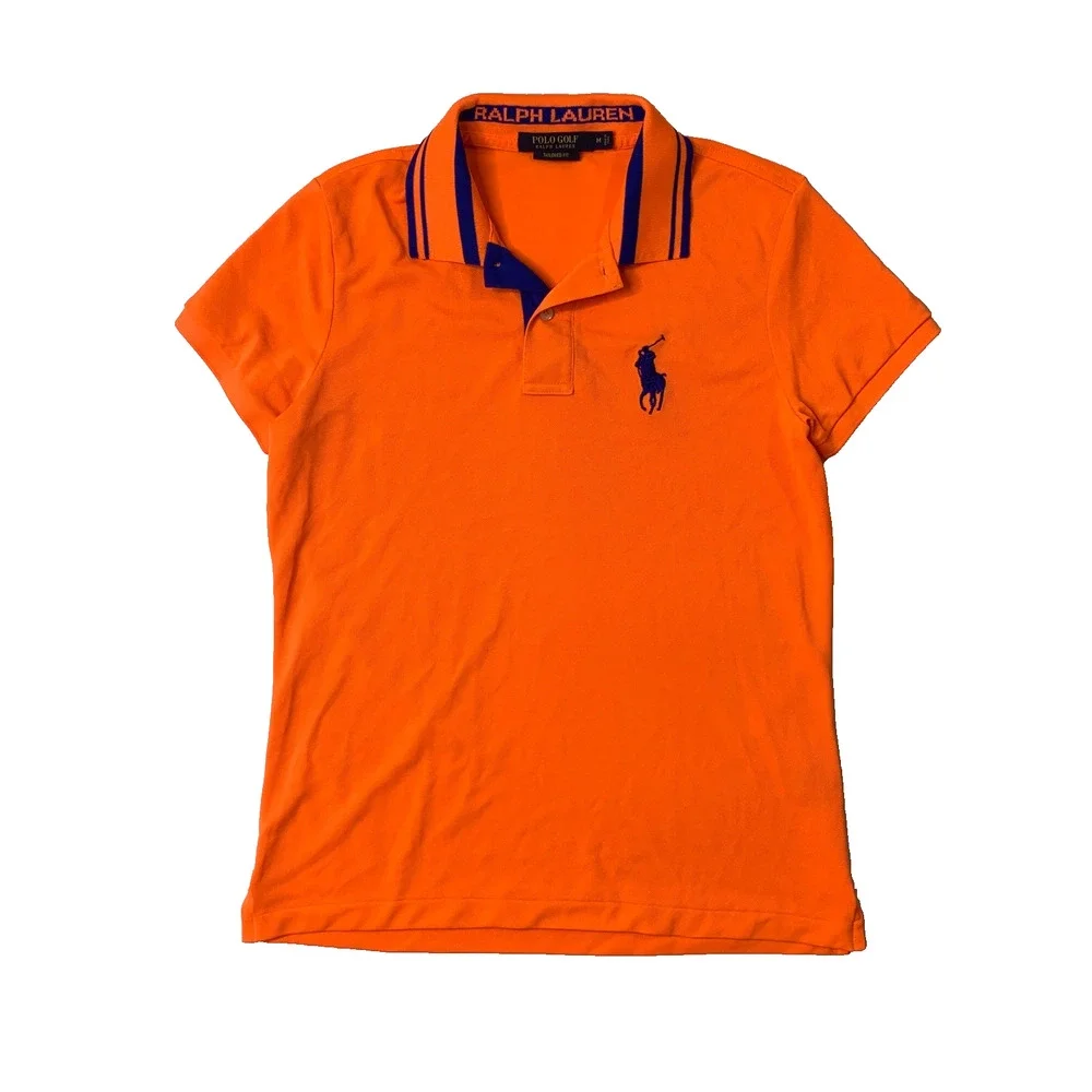 Polo Golf Ralph Lauren Shirt Mens M Medium Tailored Fit Performance Stretch